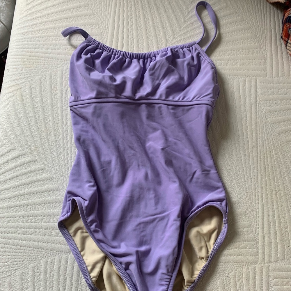 Purple leotard